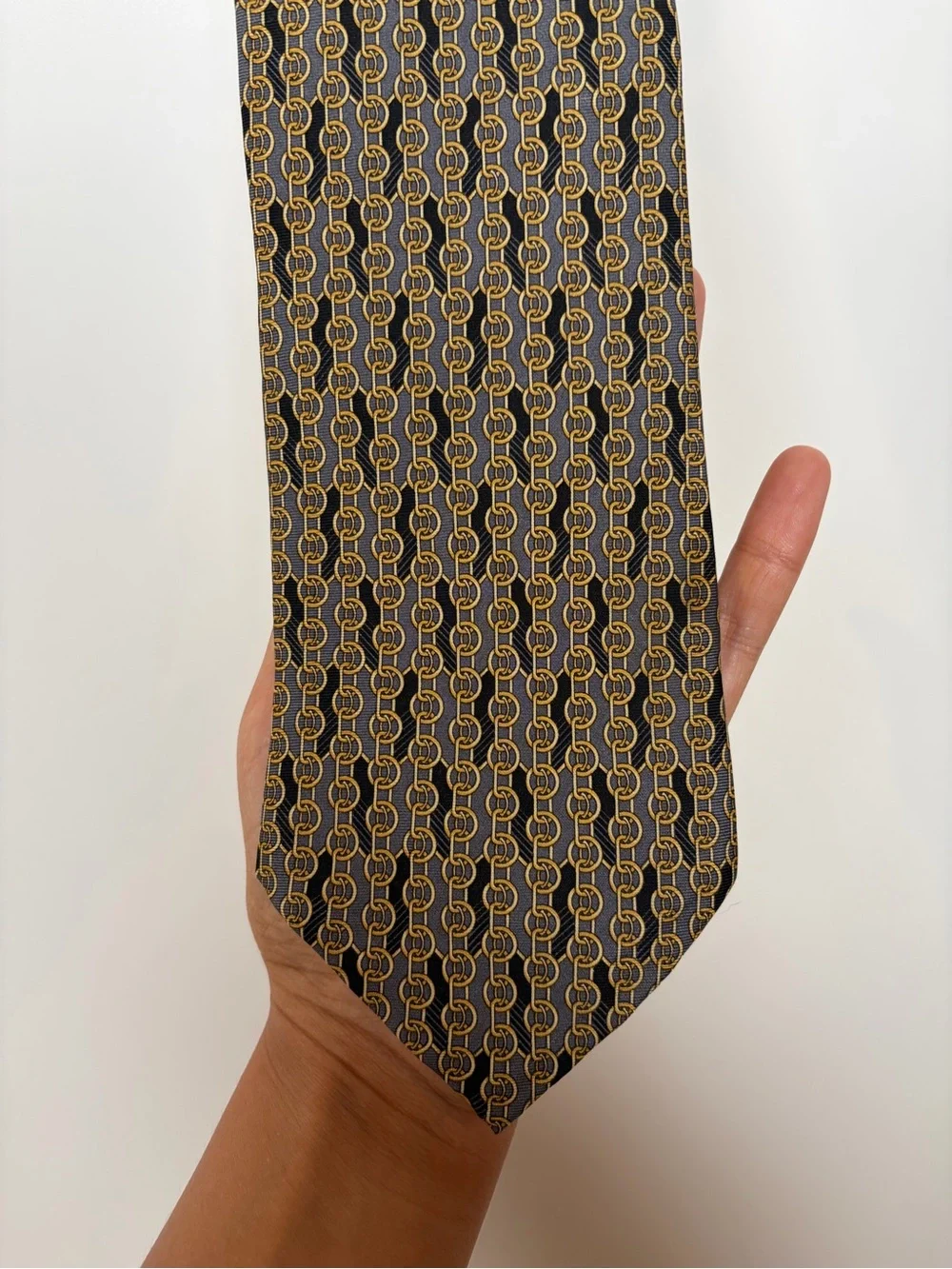 Paolo Gucci Silk Equestrian Tie